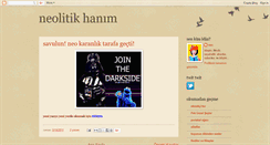 Desktop Screenshot of neolitikhanim.blogspot.com
