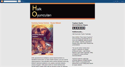 Desktop Screenshot of halkoyunculari.blogspot.com