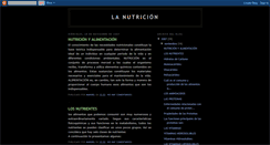 Desktop Screenshot of lanutricion-manuel.blogspot.com