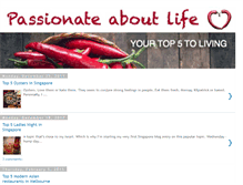 Tablet Screenshot of passi0nateab0utlife.blogspot.com