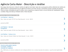 Tablet Screenshot of cartamaior.blogspot.com