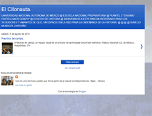 Tablet Screenshot of clionauta.blogspot.com