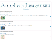 Tablet Screenshot of anneliesejuergensen.blogspot.com