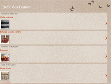 Tablet Screenshot of etoile-des-dunes.blogspot.com