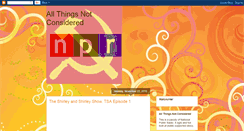 Desktop Screenshot of nprparody.blogspot.com