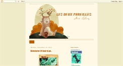 Desktop Screenshot of lesdeuxpareilles.blogspot.com