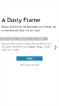 Mobile Screenshot of adustyframe.blogspot.com