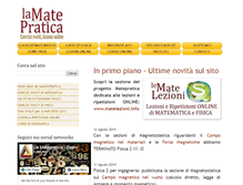 Tablet Screenshot of lamatepratica.blogspot.com