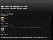 Tablet Screenshot of kyrgyzjaunt.blogspot.com