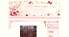 Desktop Screenshot of maravilhas-da-decoupage.blogspot.com