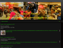 Tablet Screenshot of maoist-rebel.blogspot.com