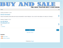 Tablet Screenshot of buy-sale2u.blogspot.com