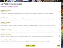 Tablet Screenshot of la-poesie-elementaire.blogspot.com