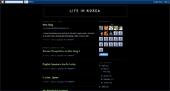 Desktop Screenshot of deaninkorea.blogspot.com