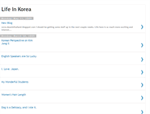 Tablet Screenshot of deaninkorea.blogspot.com
