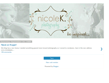 Tablet Screenshot of nicolekphotography.blogspot.com