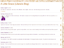 Tablet Screenshot of alittlegrace.blogspot.com