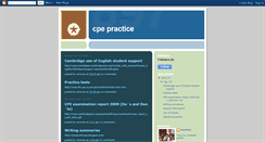 Desktop Screenshot of cpepractice.blogspot.com