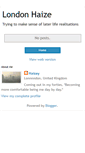 Mobile Screenshot of londonhaize.blogspot.com