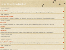 Tablet Screenshot of lilisheartmindsoul.blogspot.com