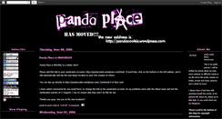 Desktop Screenshot of pandacookie.blogspot.com