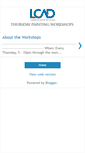 Mobile Screenshot of lcadworkshops.blogspot.com