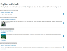 Tablet Screenshot of englishincollado.blogspot.com