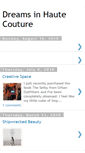 Mobile Screenshot of dreamsinhautecouture.blogspot.com