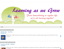 Tablet Screenshot of learningaswearegrowing.blogspot.com