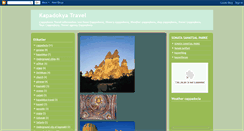 Desktop Screenshot of cappadociatravel.blogspot.com