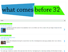 Tablet Screenshot of before32.blogspot.com