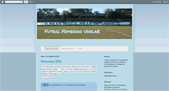 Desktop Screenshot of futbolfemeninoudelar.blogspot.com