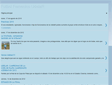 Tablet Screenshot of futbolfemeninoudelar.blogspot.com
