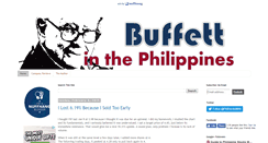 Desktop Screenshot of buffettinthephilippines.blogspot.com