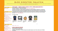 Desktop Screenshot of blogdirektorimalaysia.blogspot.com