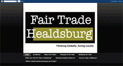 Desktop Screenshot of fairtradehealdsburg.blogspot.com