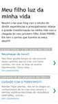 Mobile Screenshot of meufilholuzdaminhavida.blogspot.com