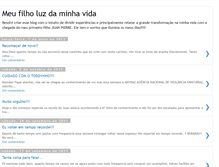 Tablet Screenshot of meufilholuzdaminhavida.blogspot.com