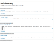 Tablet Screenshot of bodyrecovery.blogspot.com