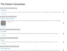 Tablet Screenshot of clutterconnection.blogspot.com