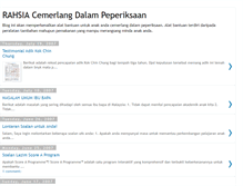 Tablet Screenshot of cemerlangpeperiksaan.blogspot.com