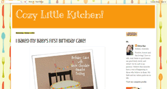 Desktop Screenshot of cozylittlekitchen.blogspot.com