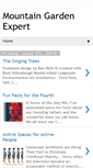 Mobile Screenshot of mountaingardenexpert.blogspot.com