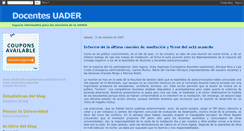Desktop Screenshot of docentesuader.blogspot.com