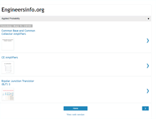 Tablet Screenshot of engineersinfo-org.blogspot.com