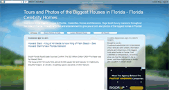 Desktop Screenshot of biggesthousesinflorida.blogspot.com