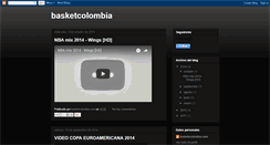 Desktop Screenshot of basquetcolombia.blogspot.com