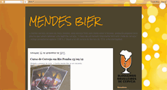 Desktop Screenshot of mendesbier.blogspot.com