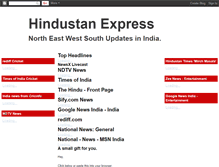 Tablet Screenshot of hindustanexpress.blogspot.com