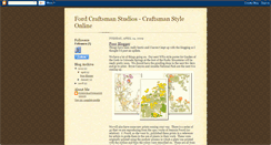 Desktop Screenshot of craftsmanonline.blogspot.com